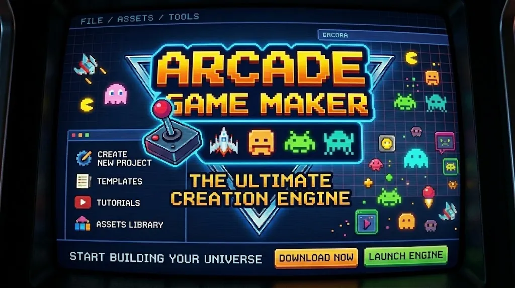 Arcade Game Maker: Build a Browser Arcade Game for Free preview