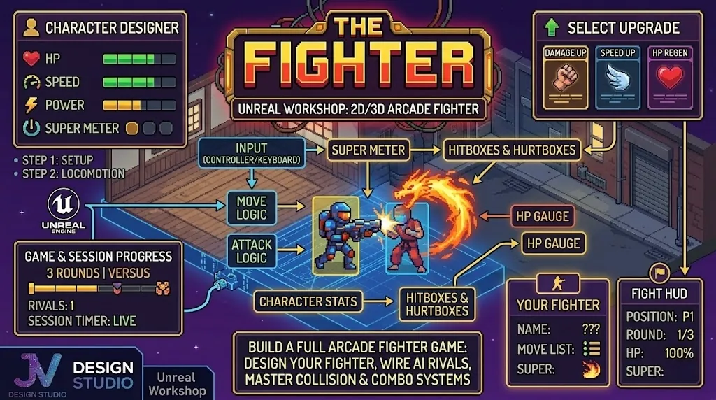 Arena Fighter Blueprint UE5