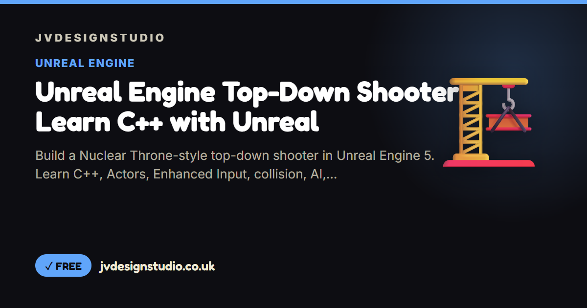 Unreal C++ Top-Down Shooter